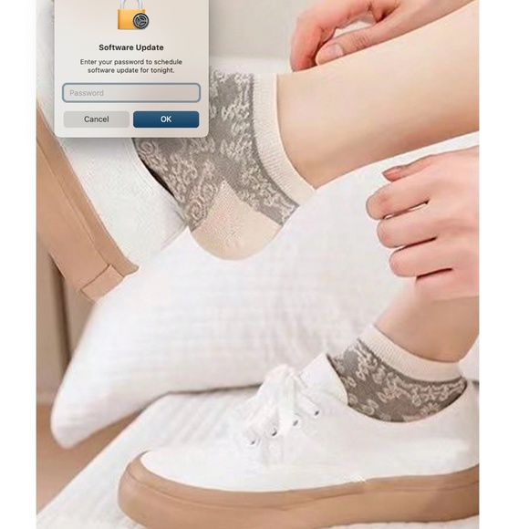 Cozy Textured Floral Print Color Block Socks Set - Picture 3 of 5